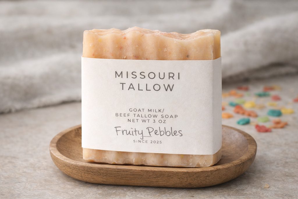 Scented Beef Tallow and Goat's Milk Soap