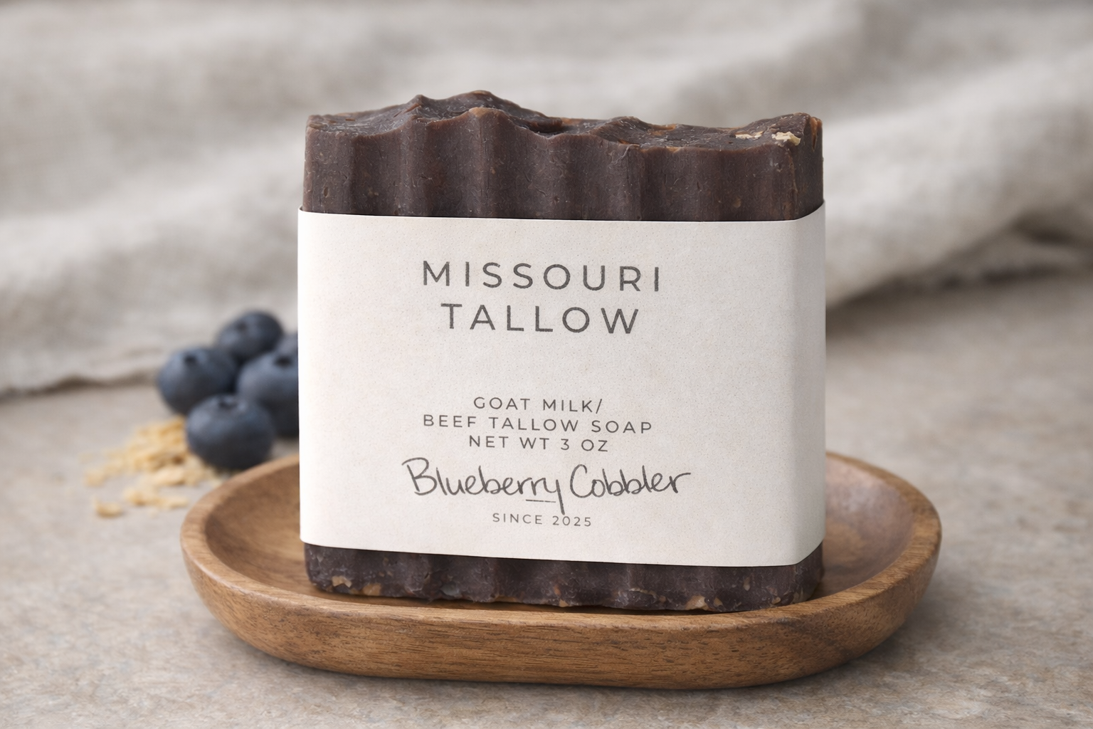 Scented Beef Tallow and Goat's Milk Soap