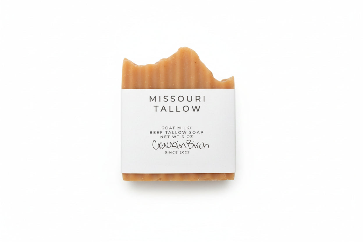 Scented Beef Tallow and Goat's Milk Soap