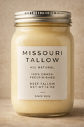 100% Grass-Fed/Grass-Finished Beef Tallow