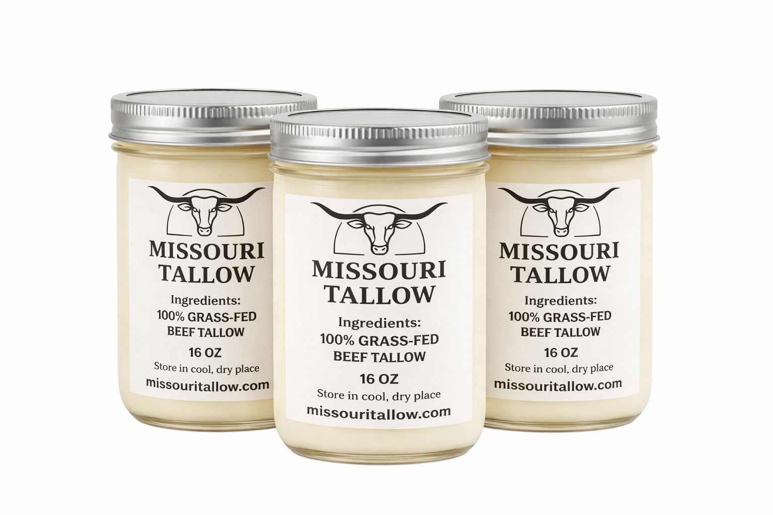 Bundle – Missouri Tallow (3 x 16oz)
